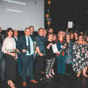 The 2019 winners of UCLan's 'Golden Roses' awards for outstanding lecturers and support staff.