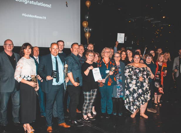 The 2019 winners of UCLan's 'Golden Roses' awards for outstanding lecturers and support staff.