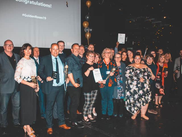 The 2019 winners of UCLan's 'Golden Roses' awards for outstanding lecturers and support staff.