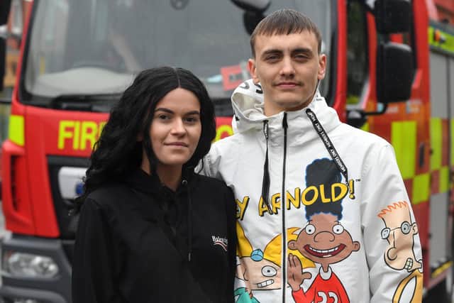 The pair, along with their friend Shania Somerville and another passerby called Robin, have been hailed as heroes by the local community, who have been full of praise for their daring late-night rescue efforts