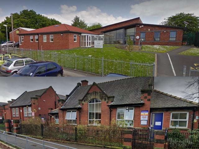 Two of Lancashire's 24 nursery schools are in Chorley - Highfield on Wright Street (top) and Duke Street (below). A consultation into the future of the county's maintained nursery school provision has begun (images: Google)
