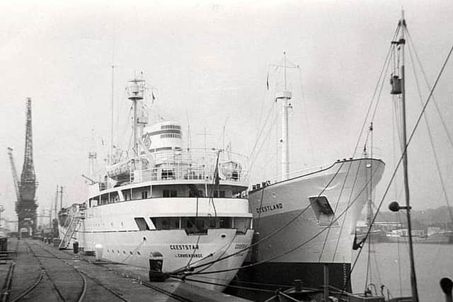 MV Geestland and MV Geeststar in Preston
