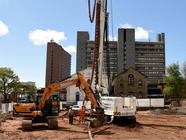 Works have begun at the development off Pole Street, Preston