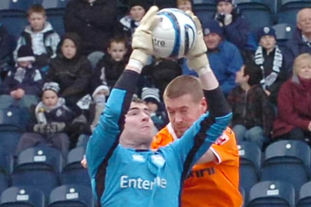 Andrew Lonergan in action during his PNE days