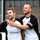 Ali Waddecar (left) has joined FC United from Bamber Bridge      PIc: Stefan Willoughby