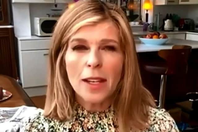 Kate Garraway on the BBC's Andrew Marr show