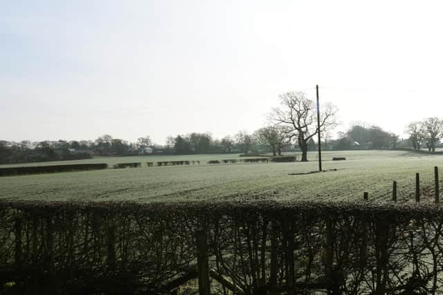 Bushells Farm off Mill Lane in Goosnargh is one of the largest proposed sites for development, with the refusal of permission for 140 homes now being appealed (image: Neil Cross)