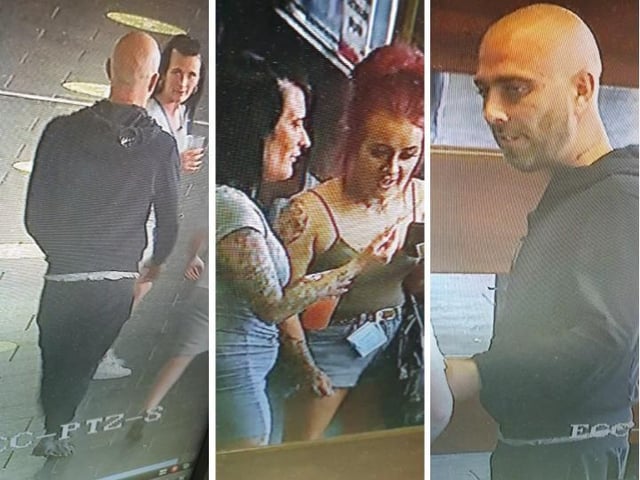 Police want to speak to four people captured on CCTV at Preston Bus Station following an incident of criminal damage to a vehicle in Walton-le-Dale on Friday, April 23. Pic: Lancashire Police