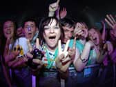Crowds enjoying Radio 1's Big Weekend in Moor Park, Preston, in 2007