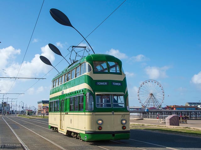 A heritage tram on Blackpool prom. Blackpool Heritage has launched an ambitious fund-raiser seeking £1 million in donations in order to build a new roof and preserve these historic vehicles