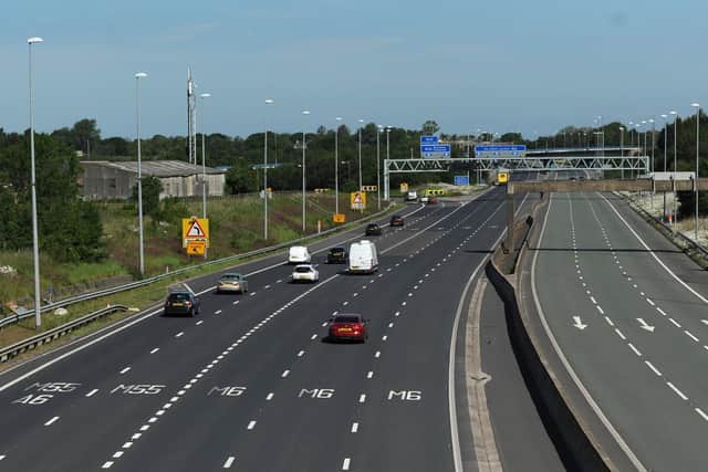 Highways England is warning of closures and diversion on the M6 to M55 sliproads in June