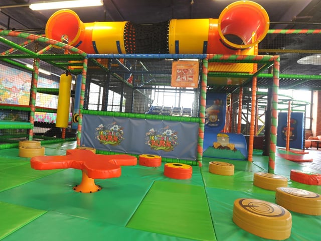 No matter the weather, soft play centres are always a hit with the children
