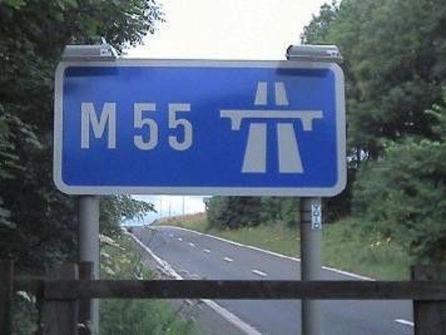 It was alleged that the Polo driver continued to drive alongside and cut across the Ford, with both drivers leaving the M55 at Junction 3 near Greenhalgh