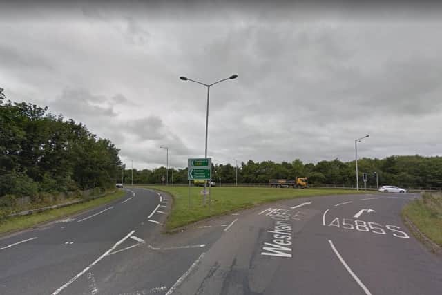 Police were called at around 6.55pm on Sunday (May 23) after a man was attacked in Fleetwood Road, close to Junction 3 of the M55 in the Fylde. Pic: Google
