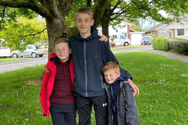 Christian Mechan, Elliott Mechan and Zac Everett will take on a mountainous task this half term as they raise money for Derian House.