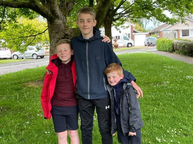 Christian Mechan, Elliott Mechan and Zac Everett will take on a mountainous task this half term as they raise money for Derian House.