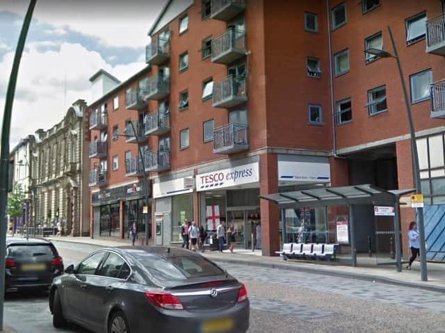 The Tesco Express store in Church Street, Preston has been closed since Friday, May 22 whilst repairs take place to fix a leak. Pic: Google