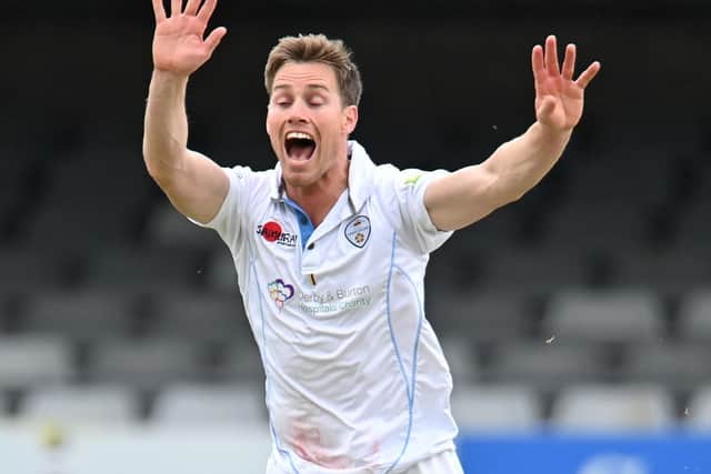 Derbyshire all-rounder Luis Reece (photo:GettyImages)