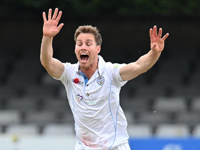 Derbyshire all-rounder Luis Reece (photo:GettyImages)