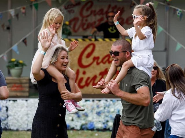Family fun at Crafty Vintage