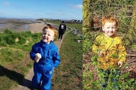 George Arthur Hinds, aged two years and 10 months, who died following a suspected gas explosion in Heysham.