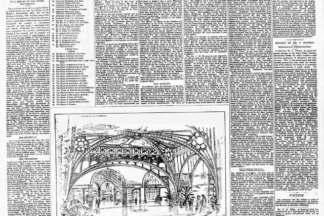 An 1891 Blackpool Herald article mentions the Blackpool Tower time capsule being placed under the foundation stone during a ceremony to mark its completion.