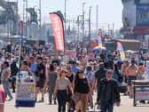 The scenes in Blackpool during May Bank Holiday weekend