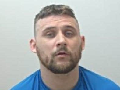 Ashley Keany, 34, of Assheton Place, Ribbleton, is wanted after breaching his release licence conditions. He is described as 5ft 10in tall, of medium build with short, dark-brown hair. He also has a dark-brown beard, green eyes and speaks with a regional accent. Pic: Lancashire Police