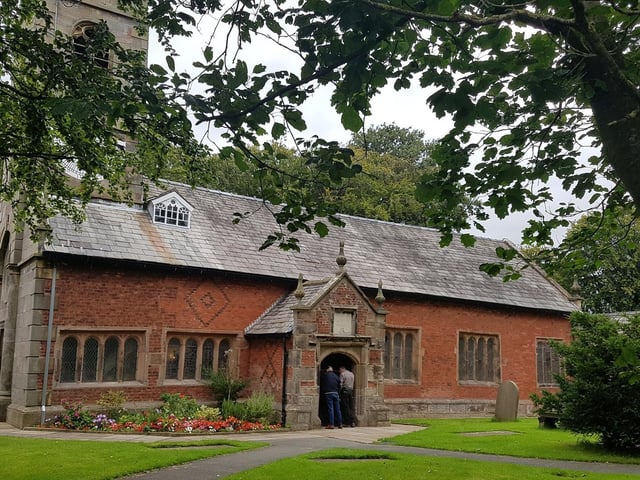 The oldest part of the church dates back to 1628