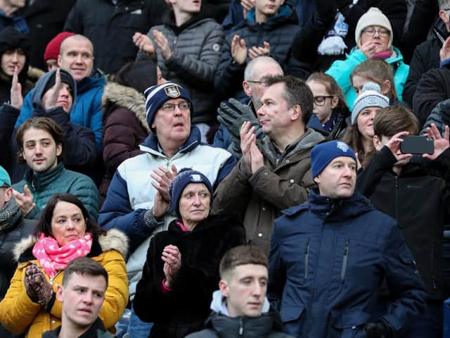 Preston North End fans.