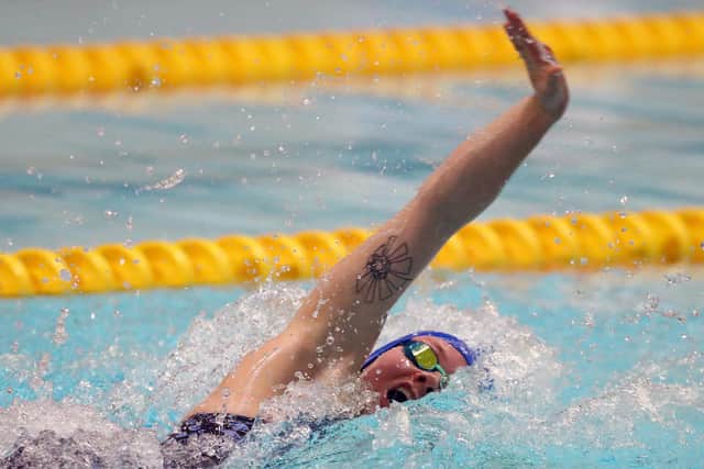 Anna Hopkin in action