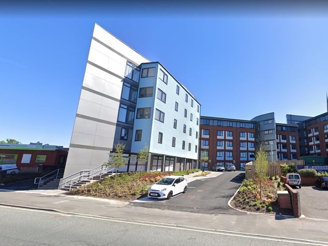 Jubilee Court, a private student accommodation block in Fylde Road, Preston. Pic: Google