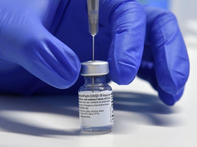 The UK has approved the use of the Pfizer/BioNTech vaccine in children aged 12-15. (Photo by: Getty)