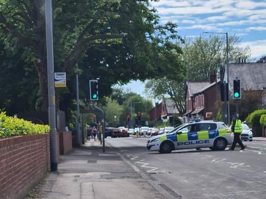 Two cars have been involved in a collision at the Blackpool Road and Tulketh Road junction. (Photo by Ayman Fazeli)