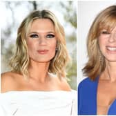 Pictured left, Charlotte Hawkins, on the right, Kate Garraway.