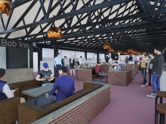 An image of the new look market
