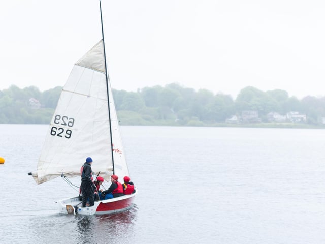 Members of Burwain Sailing Club