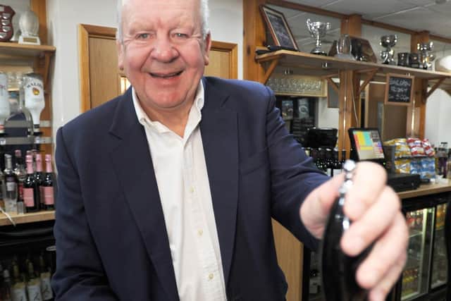 Sir Bill Beaumont at Fylde Rugby Club