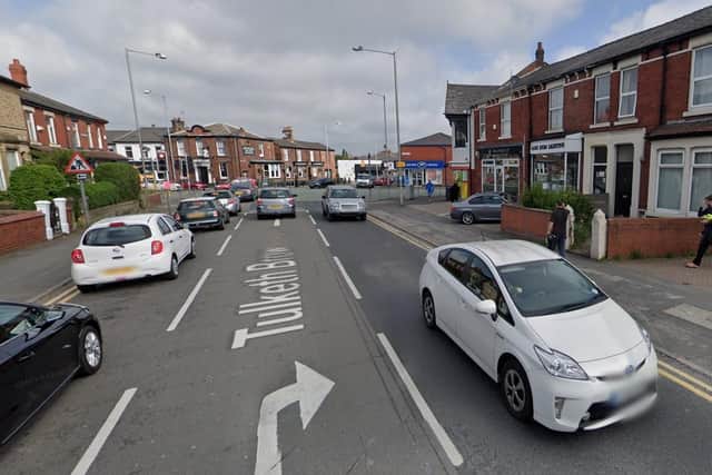 A man was taken to hospital by ambulance after he was assaulted by two men following an altercation in Tulketh Brow at 8pm on Tuesday (June 8). Pic: Google