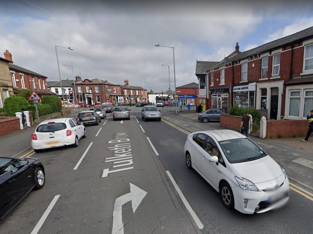 A man was taken to hospital by ambulance after he was assaulted by two men following an altercation in Tulketh Brow at 8pm on Tuesday (June 8). Pic: Google