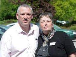Jane Clough's parents Penny and John