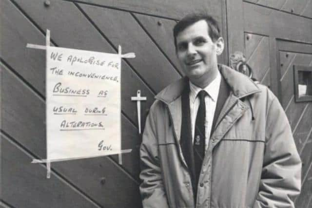 Brendan at Strangeways during the 1990 riot