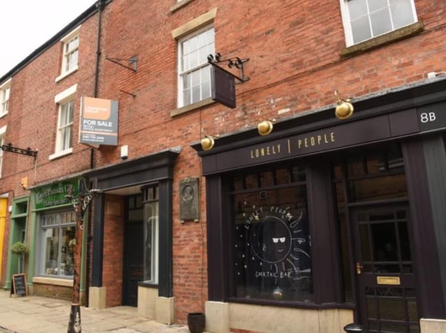 Francis Thompson's birthplace in Winckley Street.