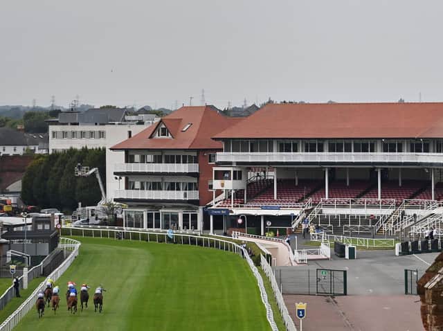 Chester racecourse.