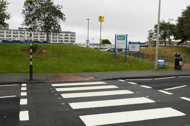 One of the busiest zebra crossings in Preston - outside the Royal Preston Hospital - will be turned into a light-controlled crossing at a cost of £120,000 (image: Neil Cross)