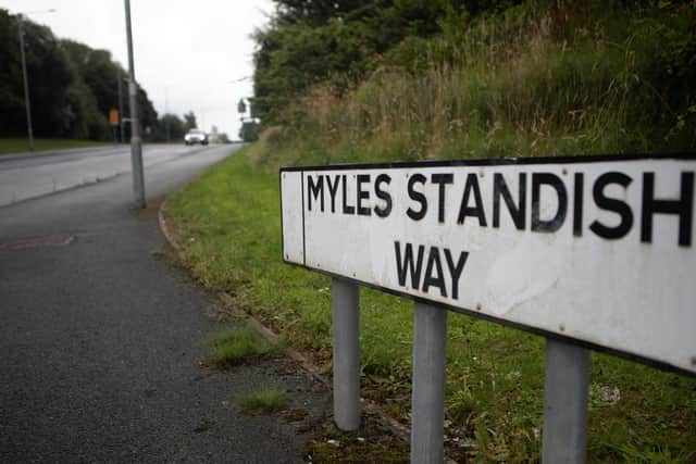 The name of Myles Standish lives on
