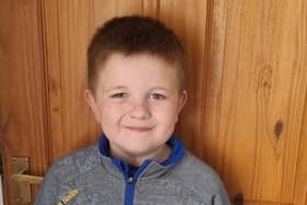 Little Alfie Smith is on a mission to raise money for a defibrillator for his school ater hearing about how footballer Christian Erikson collapsed on the pitch this weekend.