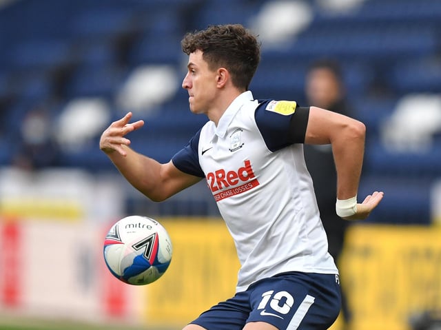 Preston North End midfielder Josh Harrop