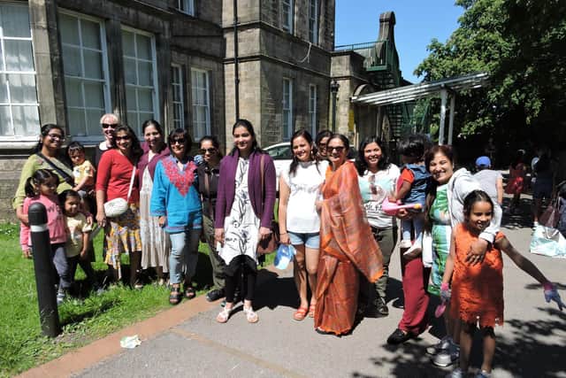 Lancaster and Morecambe Hindu Society at the Royal Lancaster Infirmary.