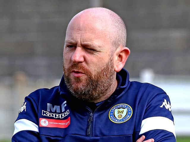 Lancaster boss Mark Fell